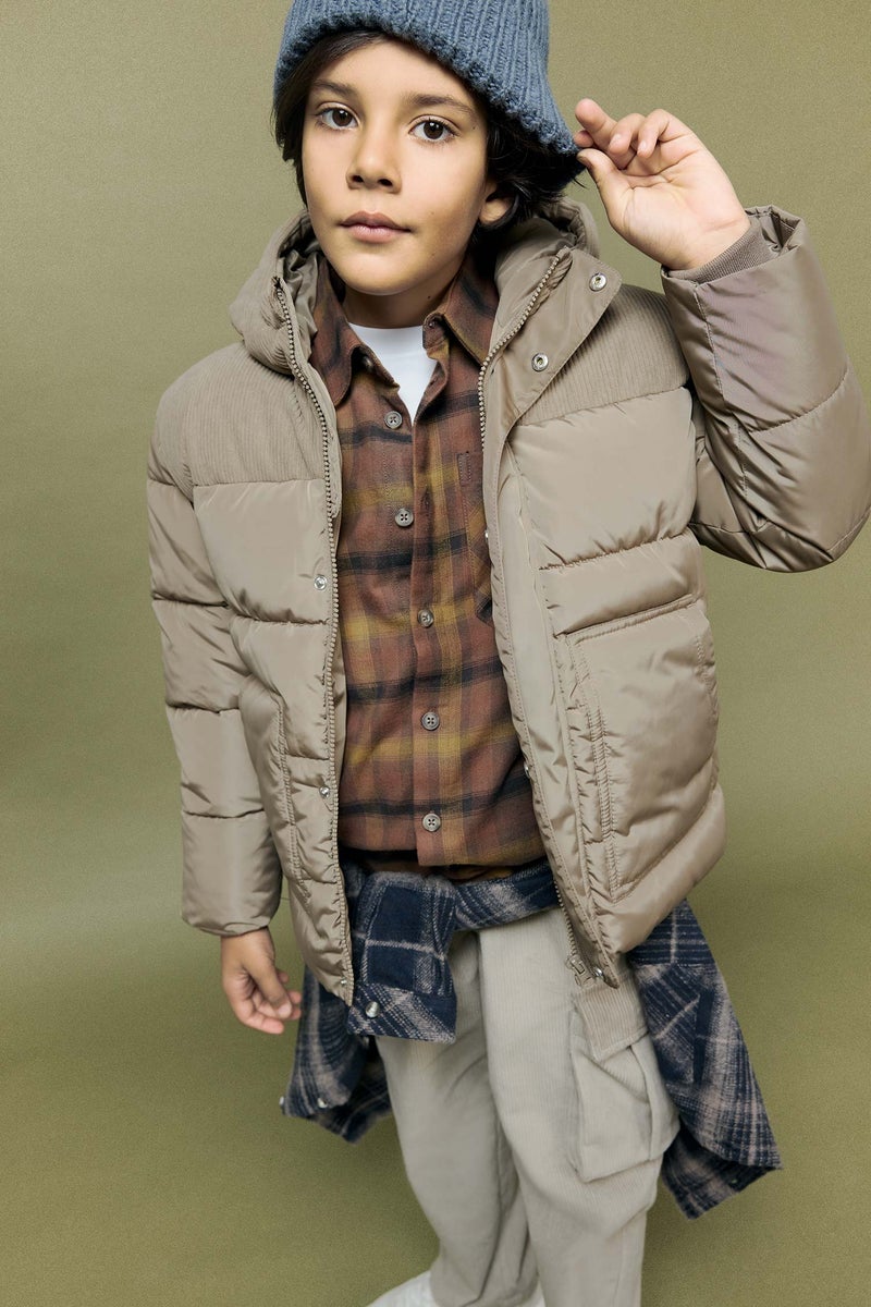 ديفاكتو جاكيت بامب اولادي بكابيشون وتر بروف - Image 1